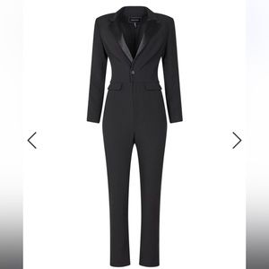 COPY - BCBGMAXAZRIA Clarisse Tuxedo Jumpsuit